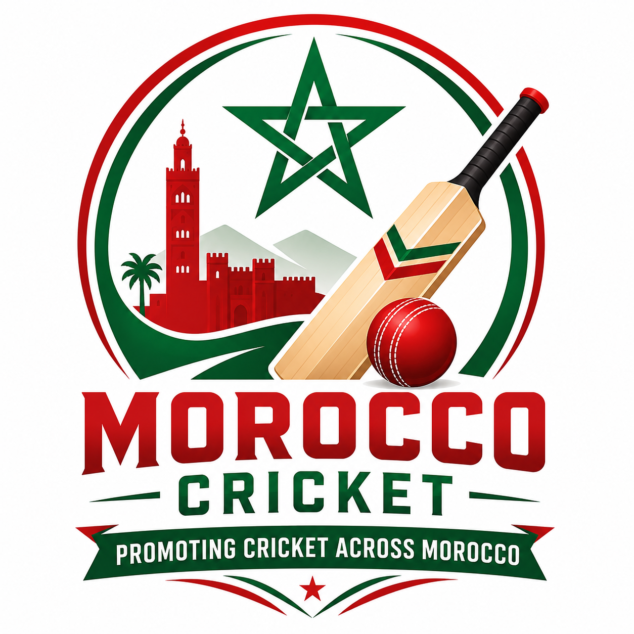Morocco Cricket Logo